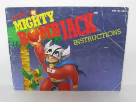 Mighty Bombjack - NES Manual